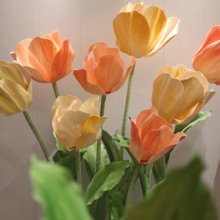 Tulipano artificiale gigante impermeabile
