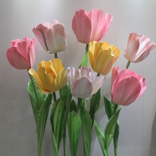 Tulipano artificiale gigante impermeabile