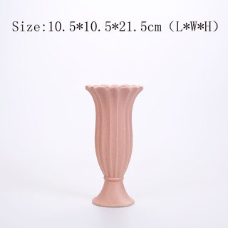 Vaso in ceramica stile colonna romana