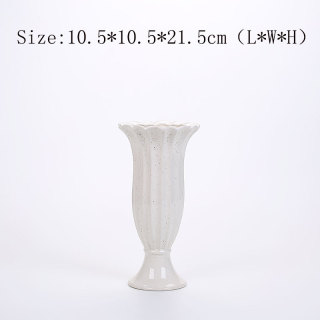 Vaso in ceramica stile colonna romana