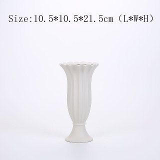 Vaso in ceramica stile colonna romana
