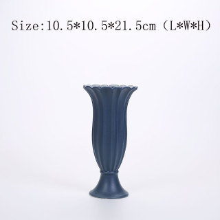 Vaso in ceramica stile colonna romana