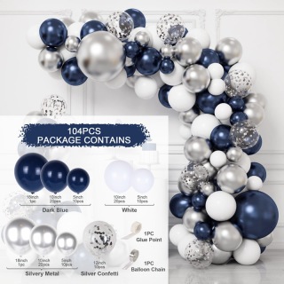 Layout della scena del set di palloncini