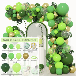 Layout della scena del set di palloncini