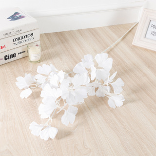 Branche de feuille de Ginkgo artificielle