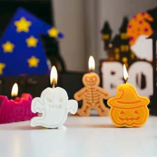 Set di candele profumate a tema Halloween