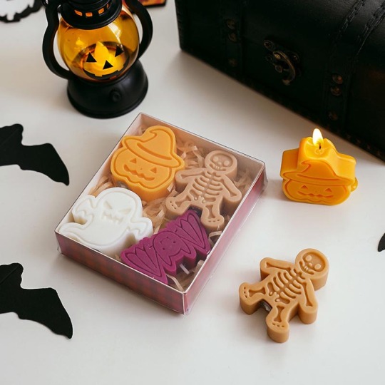 Set Lilin Wangi Bertemakan Halloween