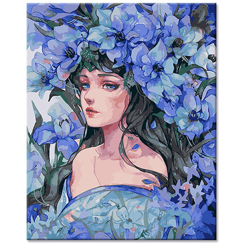 Rajzfilmfigura festmény számok szerint