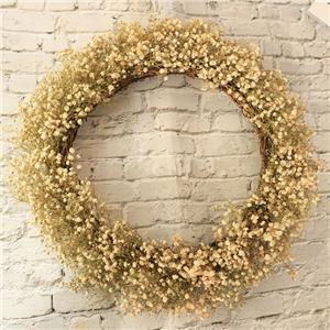 Ghirlanda di fiori secchi fatta a mano per splendide decorazioni per la casa