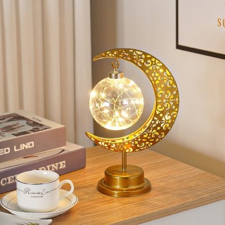 Lampada lunare natalizia per decorazioni domestiche festive