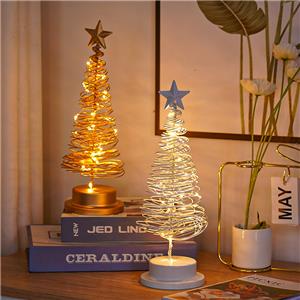 Elegante lampada per albero di Natale per un'atmosfera festosa