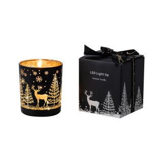 Candele festive di Natale: calore e gioia