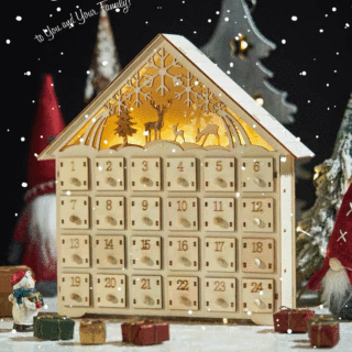 Calendario per il conto alla rovescia di Natale