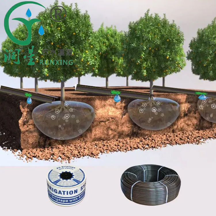 underground pressure-compensating drip irrigation tube