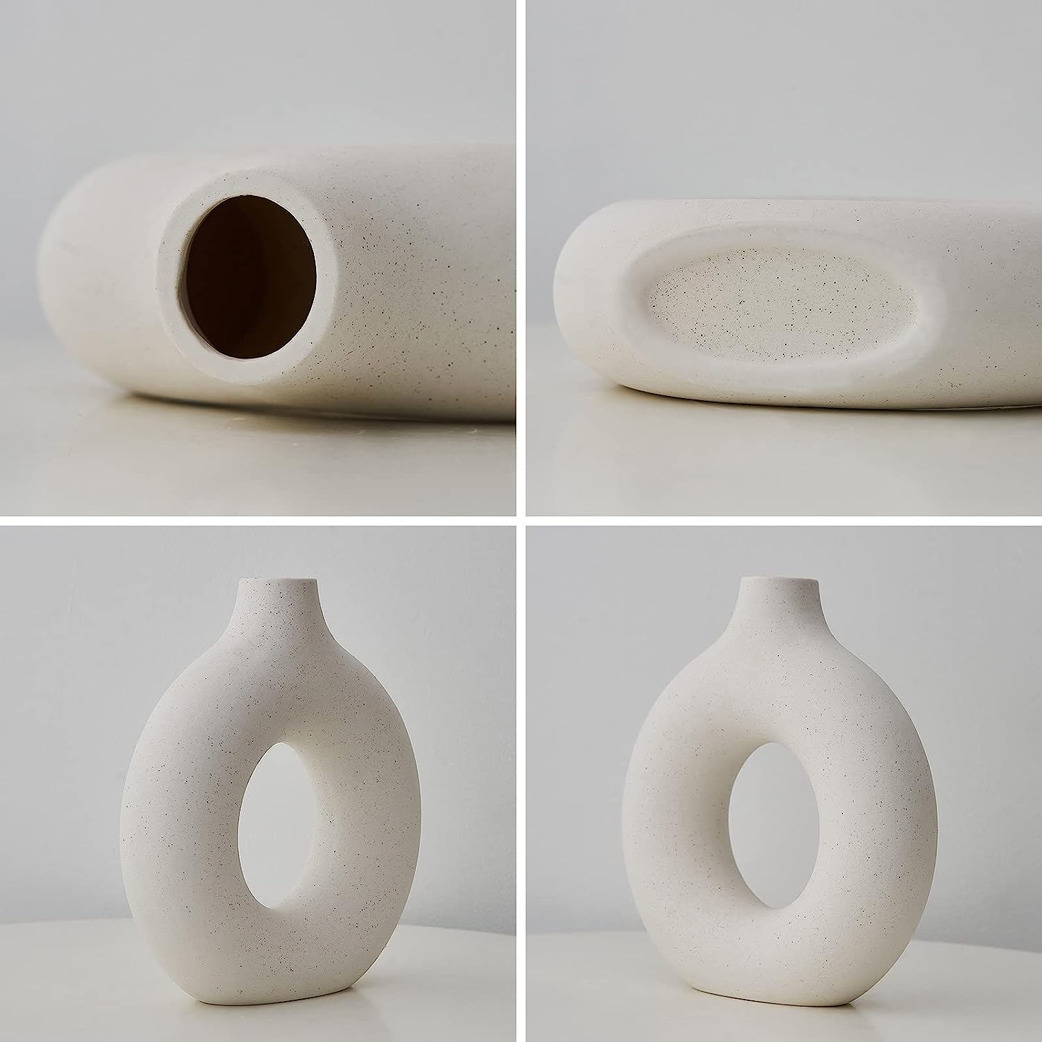 Minimalist Modern Ceramic Vase Creative Tabletop Vase