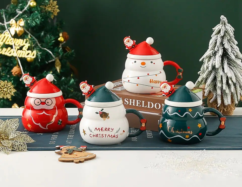 Christmas ceramic mug