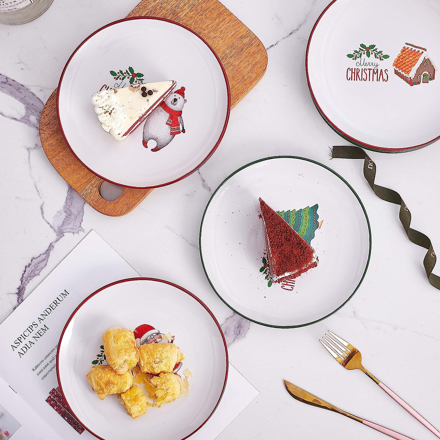 colorful ceramic plates