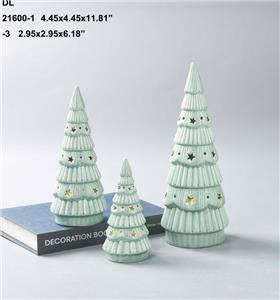 Home Festival Decorati Ceramic Chrisma Tree Christmas Decorations