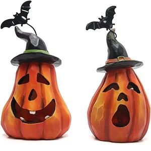 Halloween Hot Sale Holiday Lighting LED pumpkin lantern halloween lamps