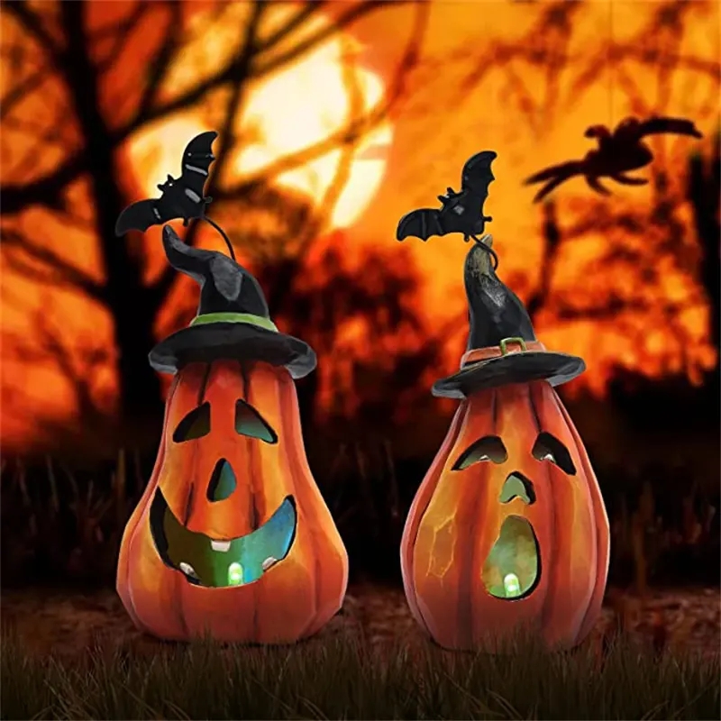 Halloween Hot Sale Holiday Lighting LED pumpkin lantern halloween lamps