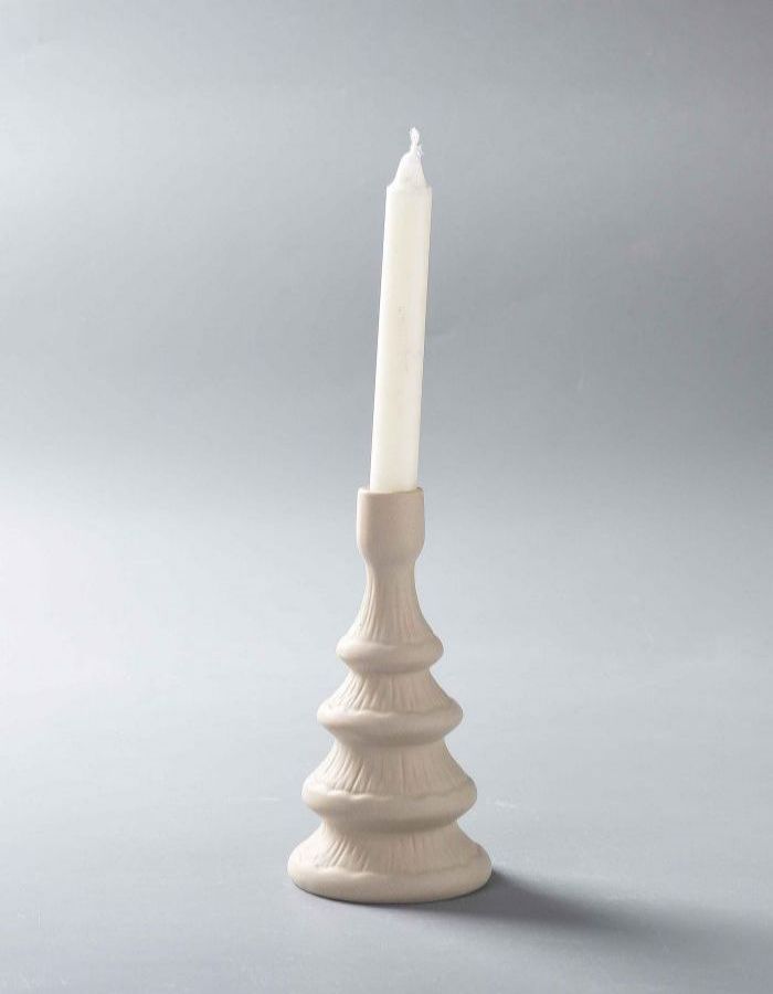 ceramic christmas tree candle