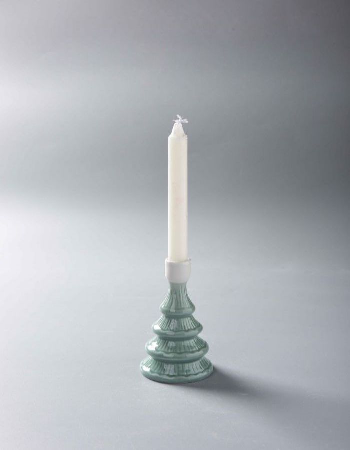 ceramic tree candle holder