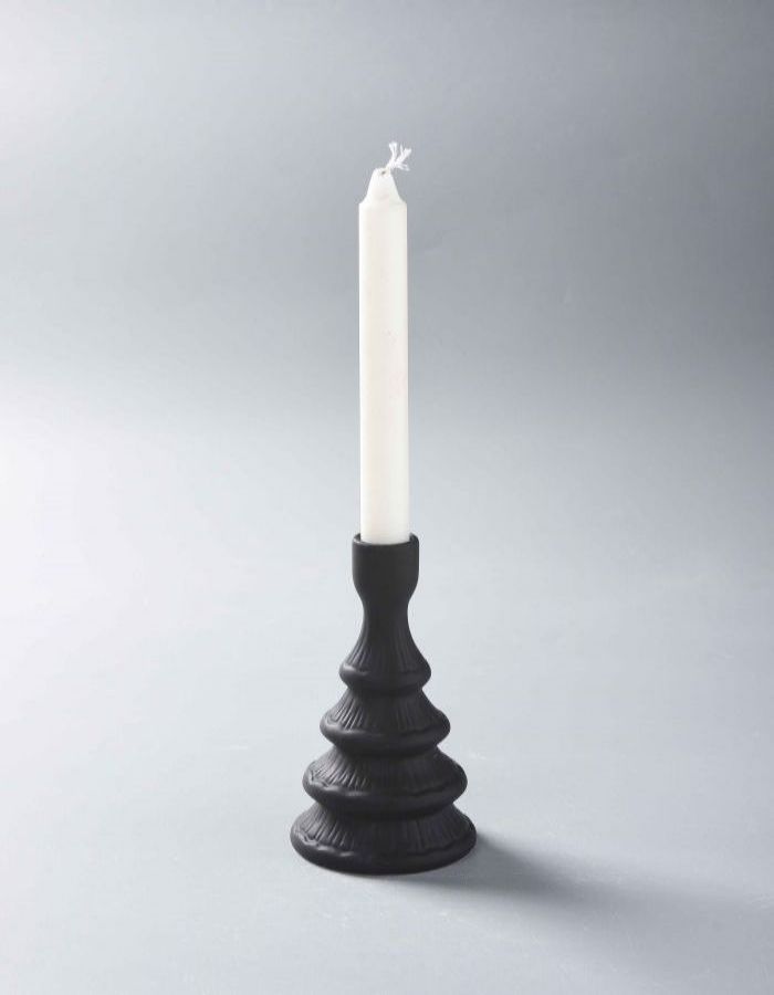 christmas ceramic candle holder