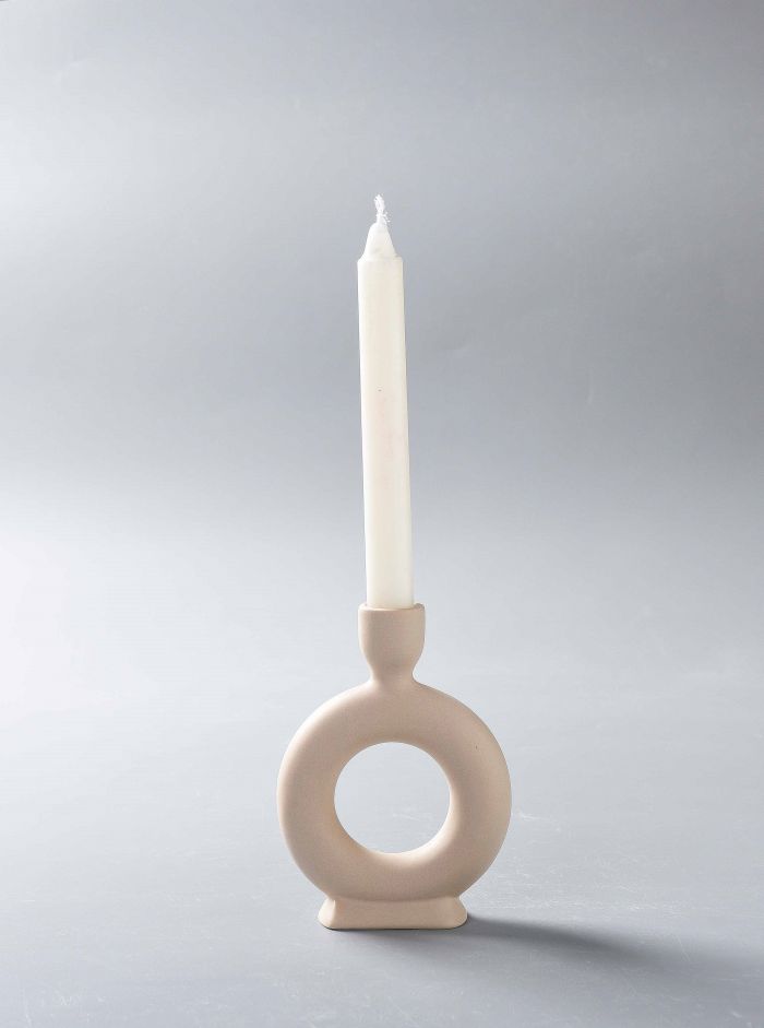 ceramic candle holders