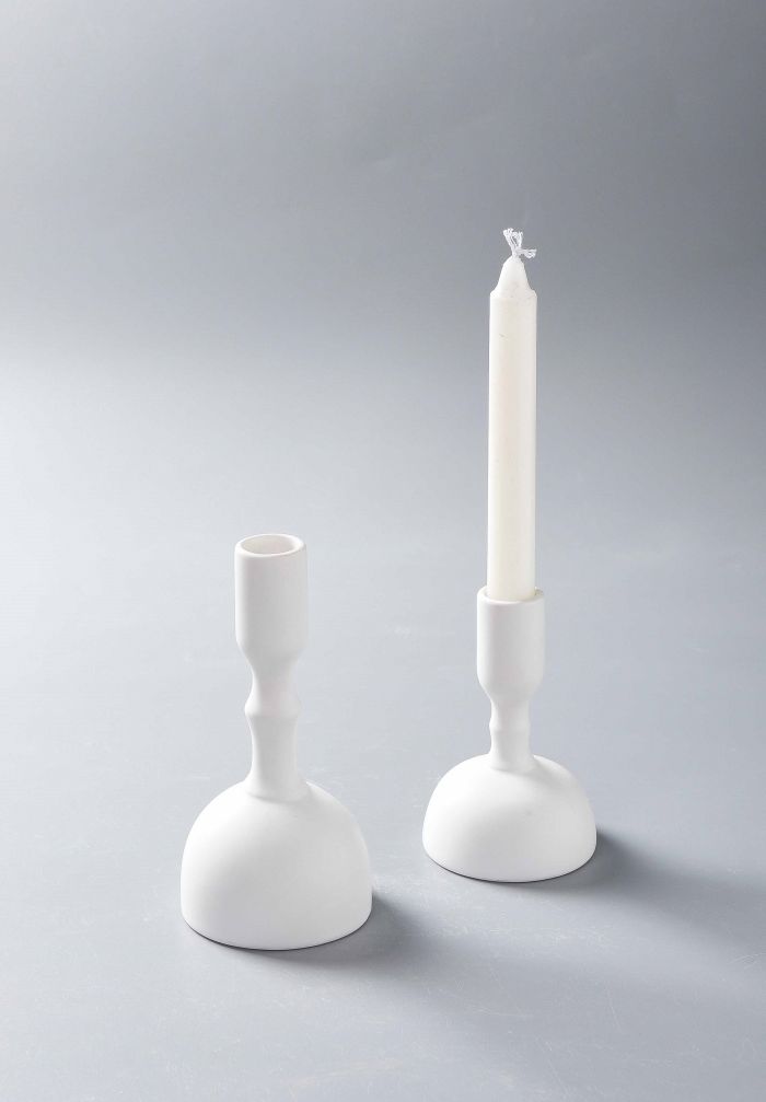 Ceramic candlestick holders Modern Nordic style ceramics