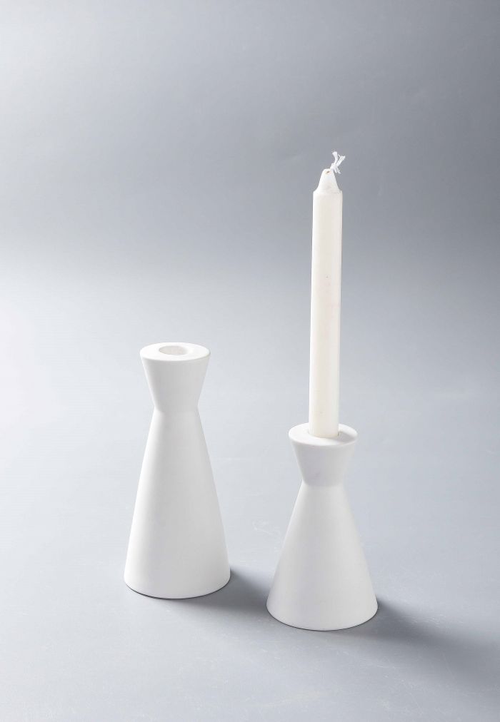 ceramic candle holders