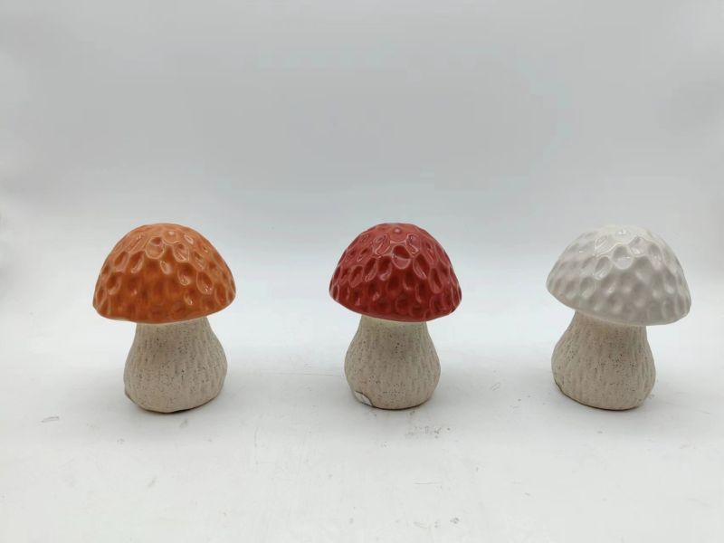 ceramic mushroom ornaments