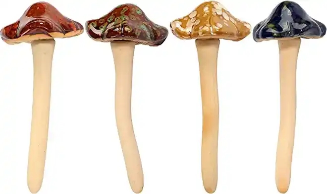 Garden Decor Ceramic Mushroom for Garden