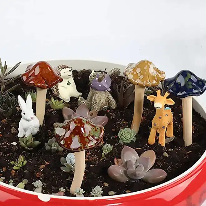 ceramic mushroom