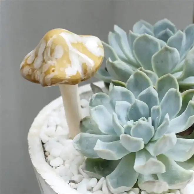 ceramic mushroom ornaments