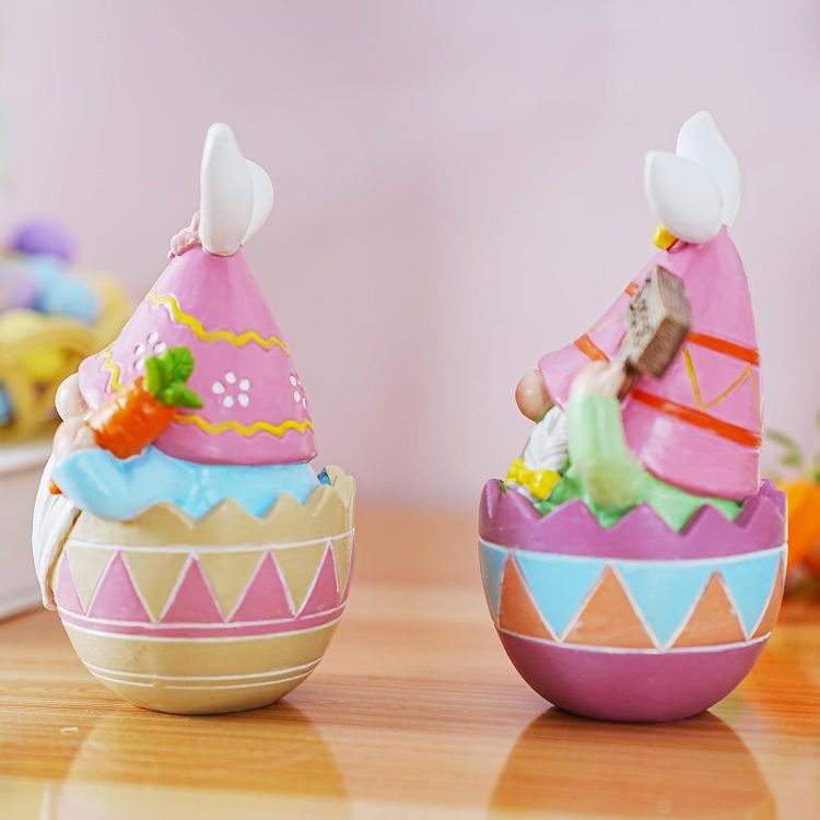 Easter Decorations Easter Bunny Gnomes Resin Decor