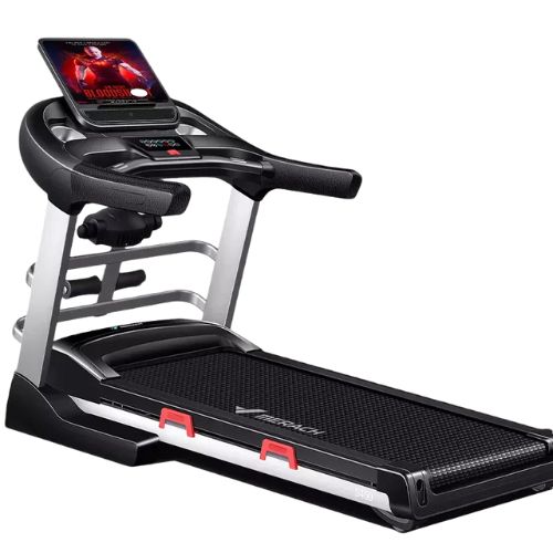 Foldable Incline Running Treadmill With Massager