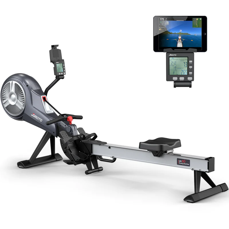 Air Magnetic Indoor Foldable Rowing Machine For Home Use