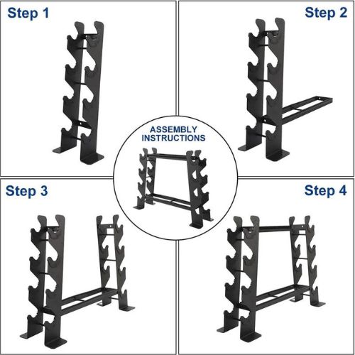 Dumbbells Rack Stand Weight Rack Untuk Home Gym