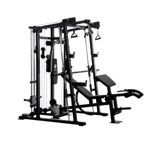 UPGRADED] SellinCost FitExperte Multi Ways Home Gym Station 72kg Weight  Stack Gym Equipment Set Gym Set Weight Lifting Multifunction Workout  Station Exercise Press Machine Chin Up Dip Preacher Sit Up (2Yr Warranty) +
