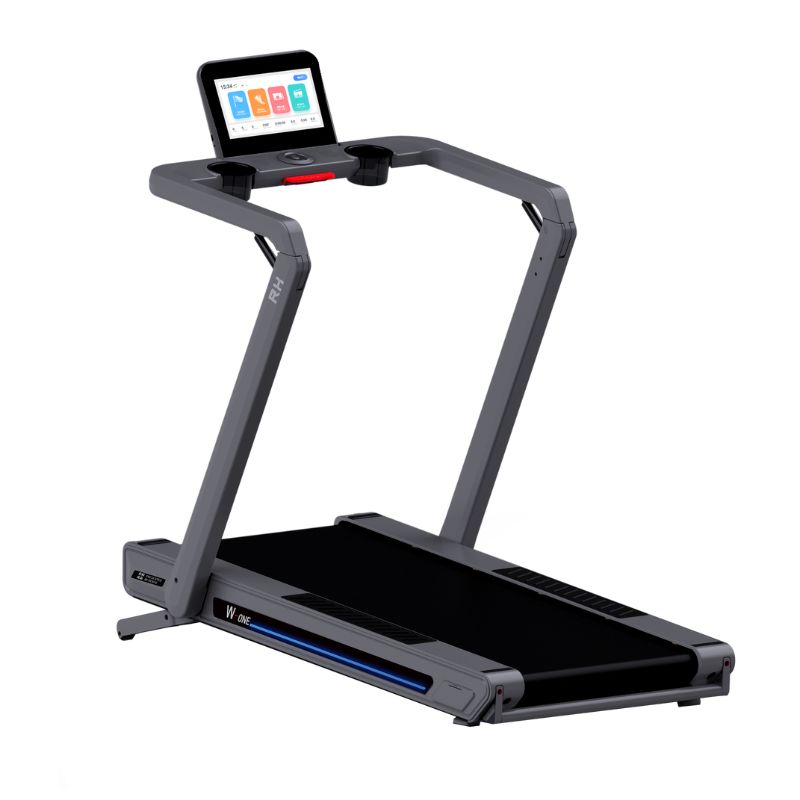 Treadmill Lari Bermotor dengan Layar 10,1 inci