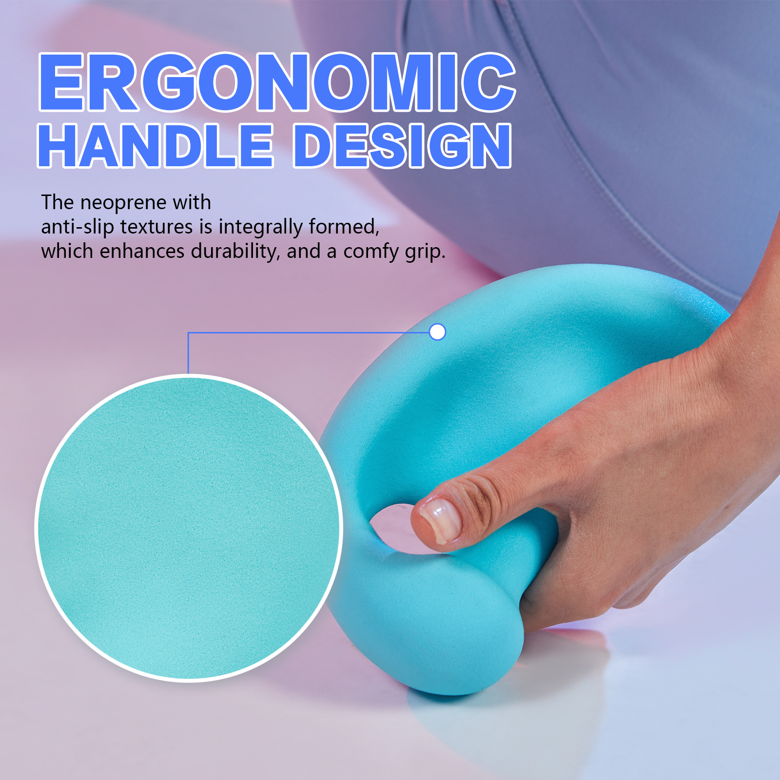 Ergonomic Dumbbells Hand Weights Set for Strength Training