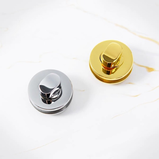 Metal Hardware Push Lock for Handbags