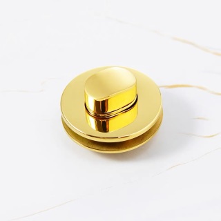 Metal Hardware Push Lock for Handbags