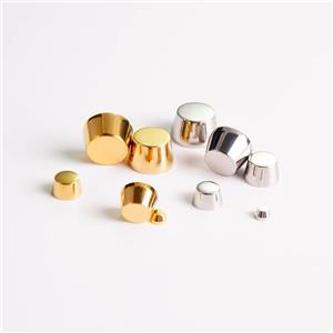 Single Double Cap Mushroom Leather Rivets