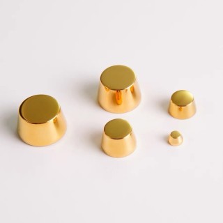 Single Double Cap Mushroom Leather Rivets