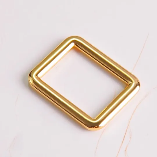 Anneau de sac rond en fil métallique rectangulaire très résistant