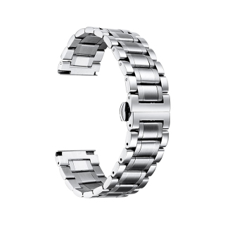 Luxury stainless steel Loop Adjustable 20 22mm Smart Watch Band