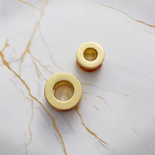 バッグ用ロゴメタルアイレット