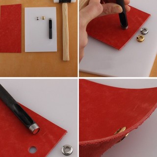 Logo Round Metal Stainless Steel Grommet For Clothing And Bag