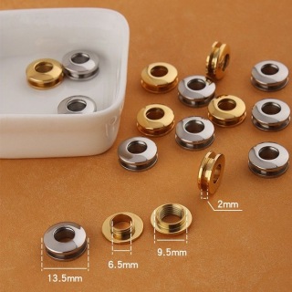 Logo Round Metal Stainless Steel Grommet For Clothing And Bag